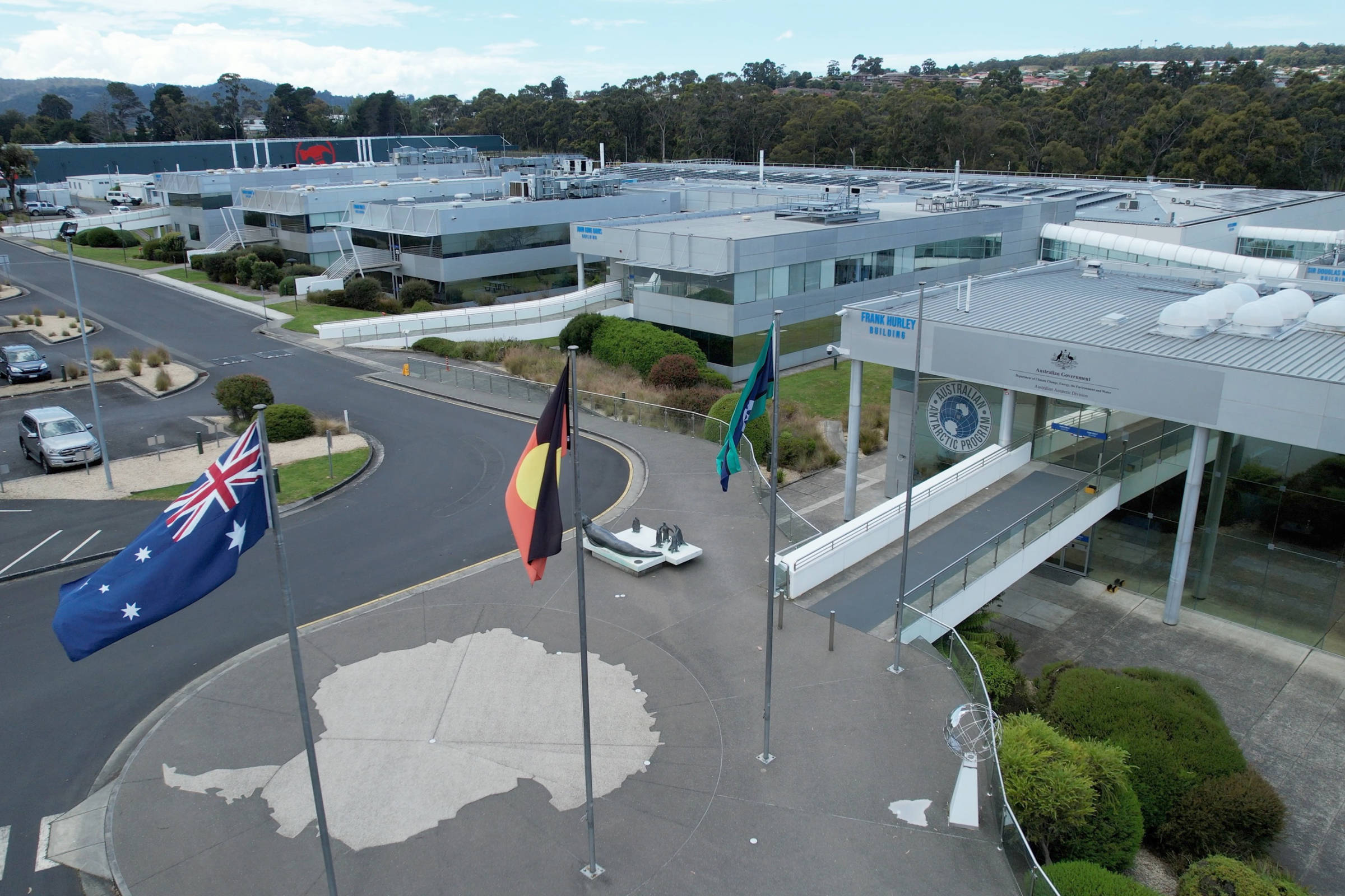 Australian Antarctic Division headquarters in Kingston, Tasmania. Photo: Simon Payne.