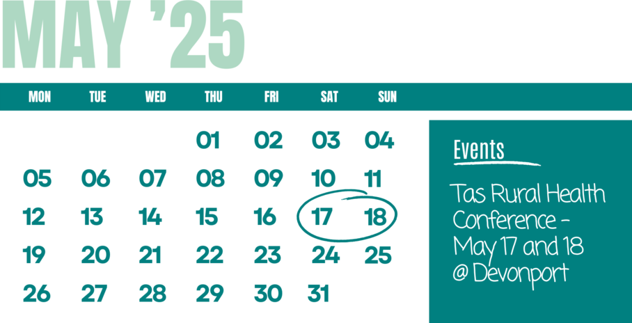 Calendar with 17 and 18 May 2025 circled.